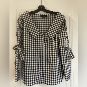 Laundry By Shelli Segal Gingham Women's Blouse